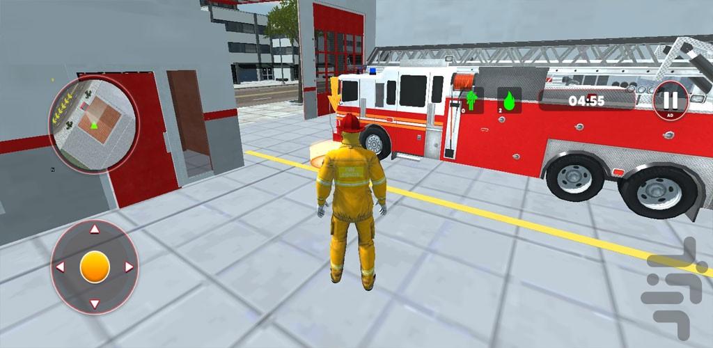 بازی جدید آتش نشان فداکار - عکس بازی موبایلی اندروید