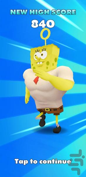بازی باب اسفنجی - Gameplay image of android game