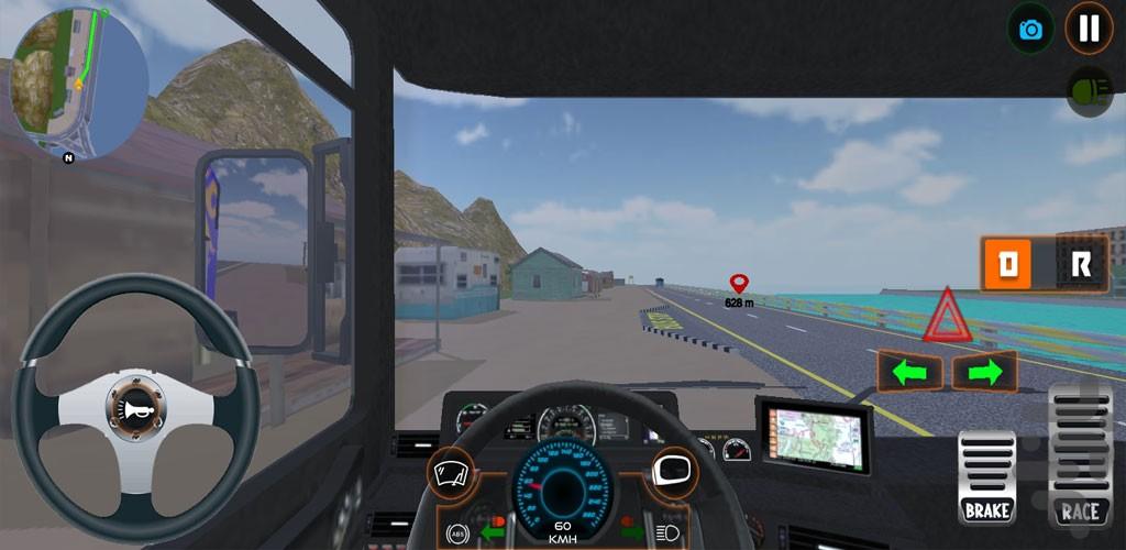 بازی کامیون باربری - Gameplay image of android game