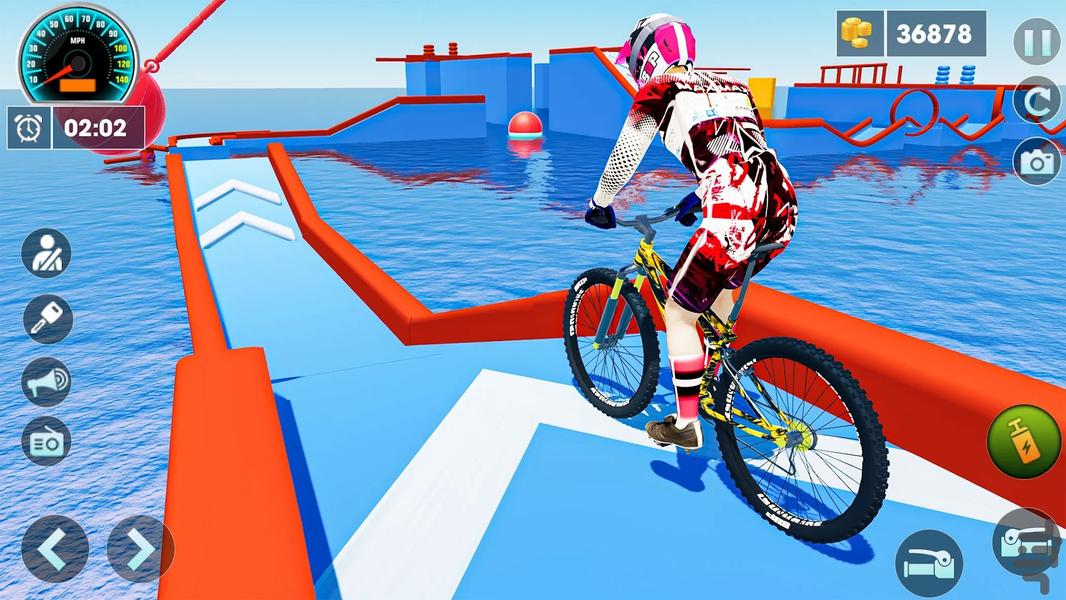 بازی دوچرخه سواری جدید - Gameplay image of android game