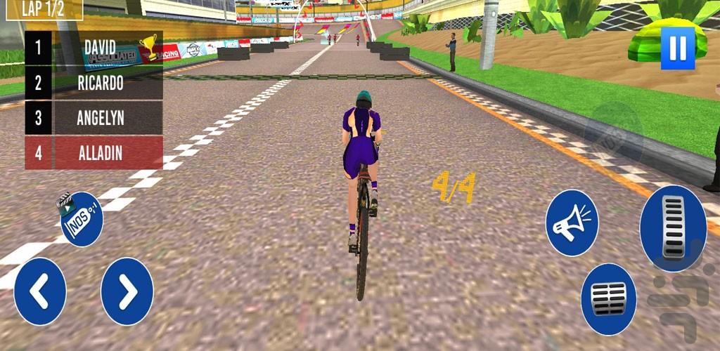 بازی دوچرخه سواری جدید - عکس بازی موبایلی اندروید