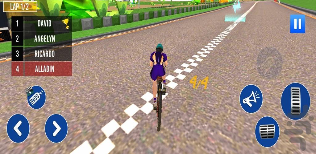 بازی دوچرخه سواری جدید - عکس بازی موبایلی اندروید