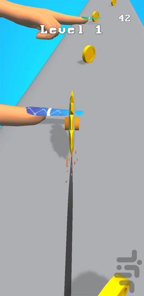 بازی دخترانه سالن برش ناخن - Gameplay image of android game