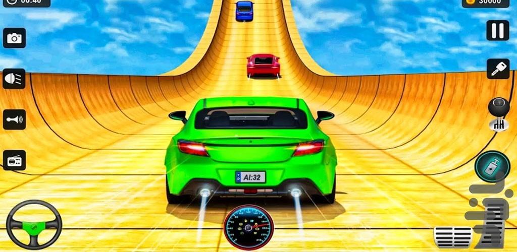 بازی مسابقات ماشین سواری جدید - Gameplay image of android game