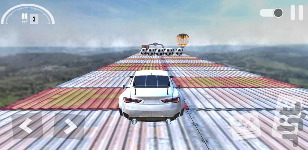 بازی مسابقات ماشین سواری جدید - Gameplay image of android game