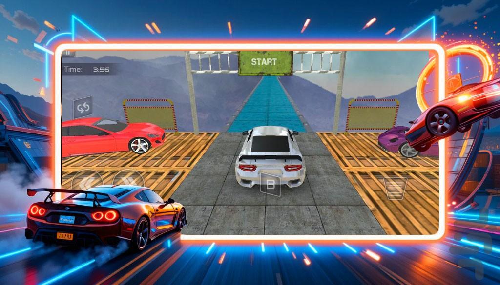 ماشین بازی مسابقه - عکس بازی موبایلی اندروید