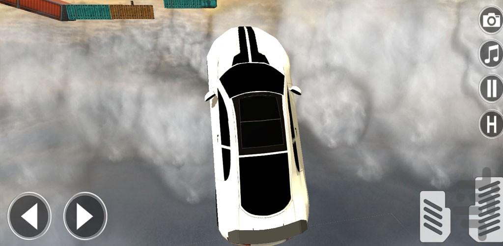 ماشین بازی روی سطح شیبدار - Gameplay image of android game