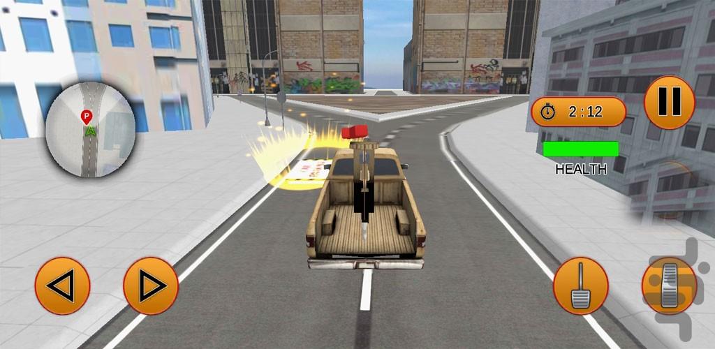 بازی یدک کش ماشین - Gameplay image of android game