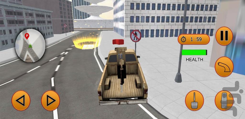 بازی یدک کش ماشین - Gameplay image of android game