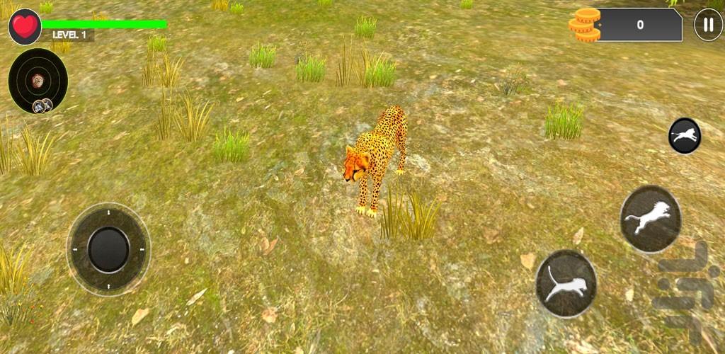 بازی حیات وحش یوزپلنگ ها - Gameplay image of android game