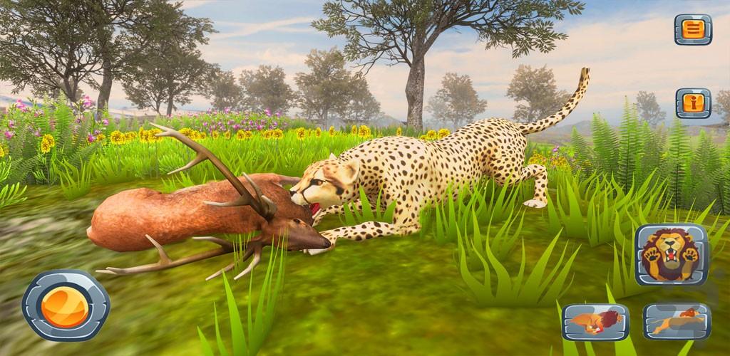 بازی حیات وحش یوزپلنگ ها - Gameplay image of android game