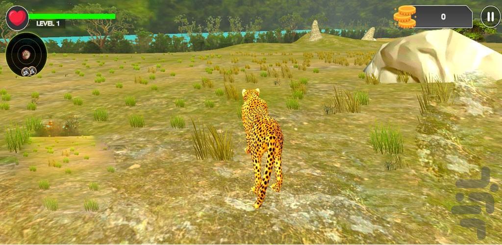 بازی حیات وحش یوزپلنگ ها - Gameplay image of android game