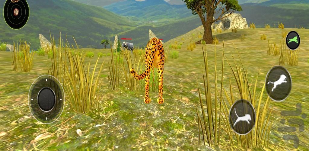 بازی زندگی در حیات وحش چیتا ها - Gameplay image of android game