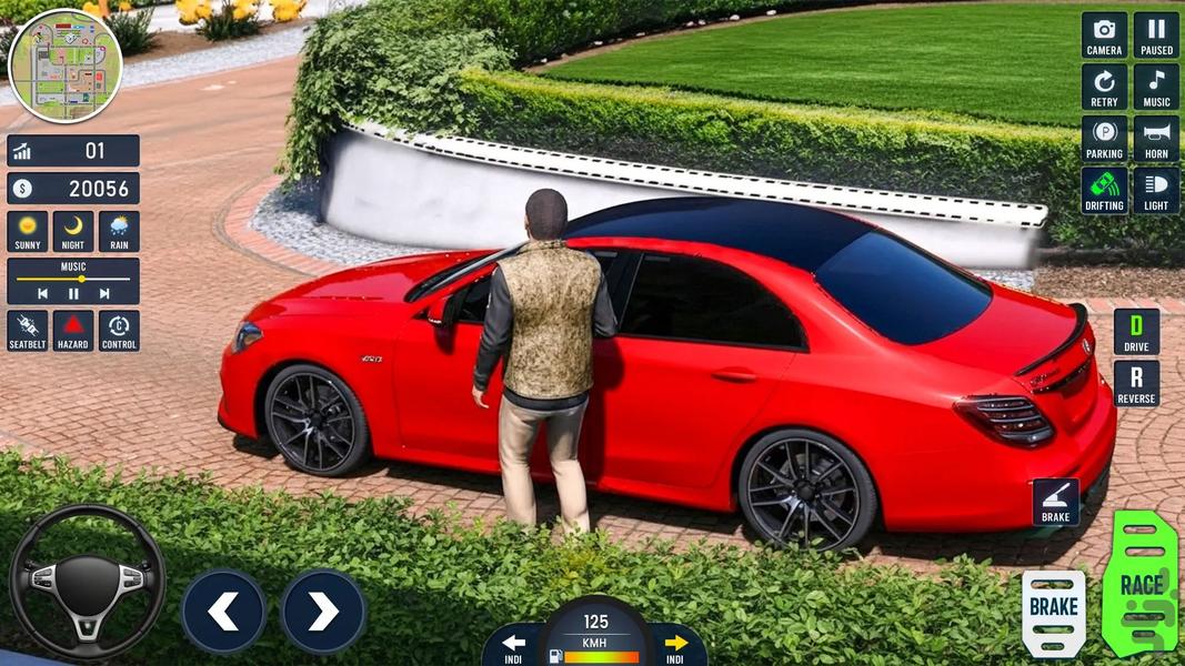 ماشین بازی در شهر - Gameplay image of android game