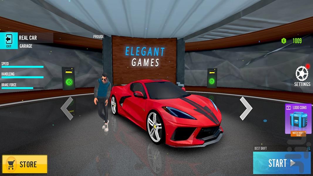 ماشین بازی در شهر - Gameplay image of android game