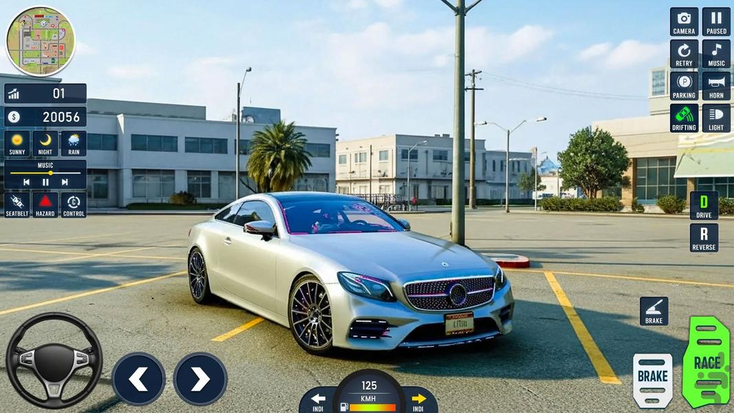 ماشین بازی در شهر - Gameplay image of android game