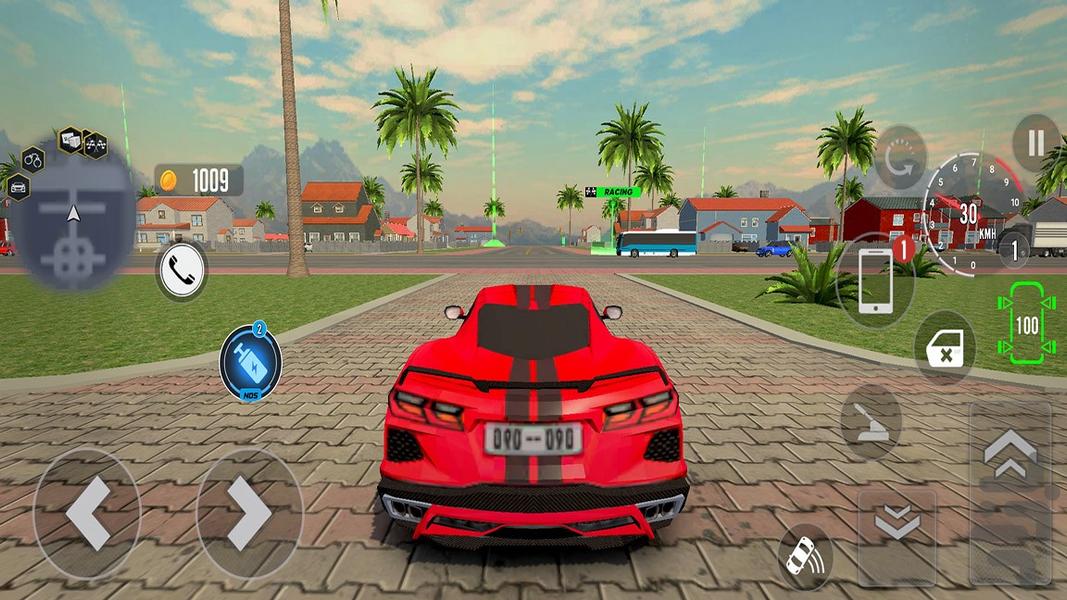 ماشین بازی در شهر - Gameplay image of android game