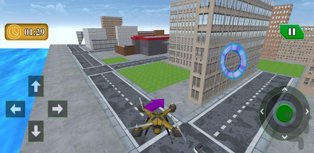 بازی پرواز با کوادکوپتر | هلی شات - Gameplay image of android game