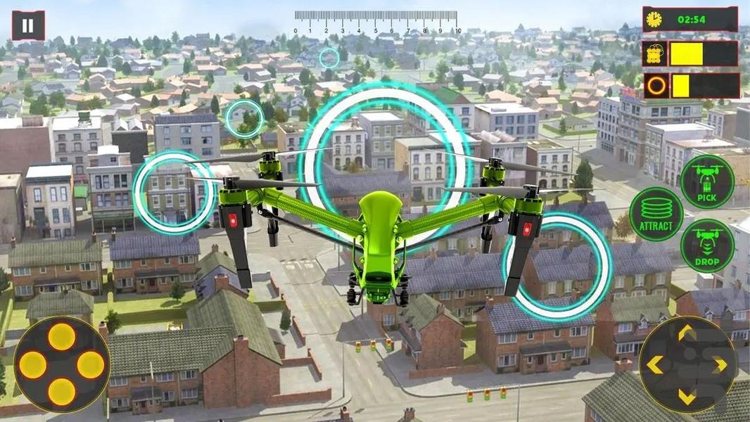 بازی پرواز با کوادکوپتر | هلی شات - Gameplay image of android game