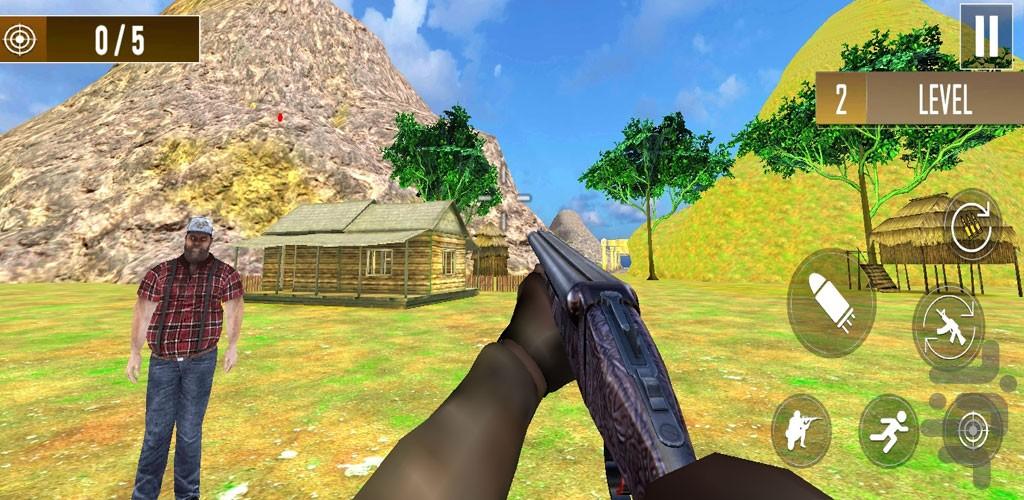 بازی شکار مرغابی - Gameplay image of android game