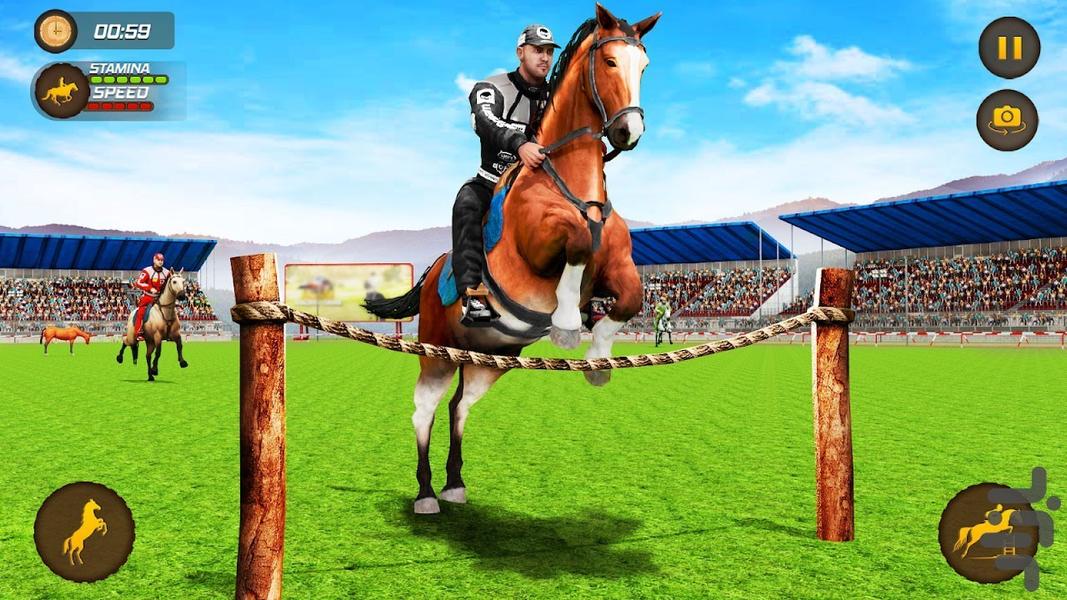 بازی شبیه سازی اسب - Gameplay image of android game