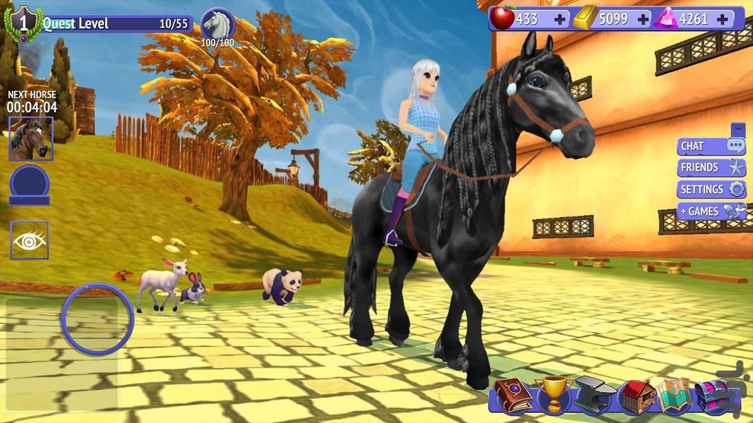 بازی شبیه سازی اسب - Gameplay image of android game