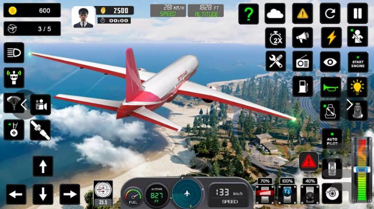 بازی هواپیمای مسافربری - Gameplay image of android game