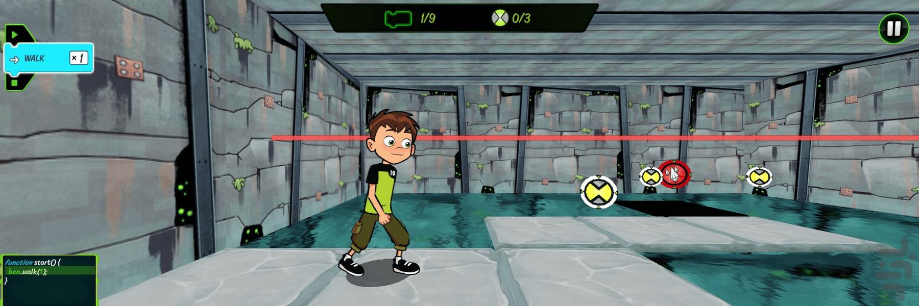 بازی بن تن ماجراجو - Gameplay image of android game