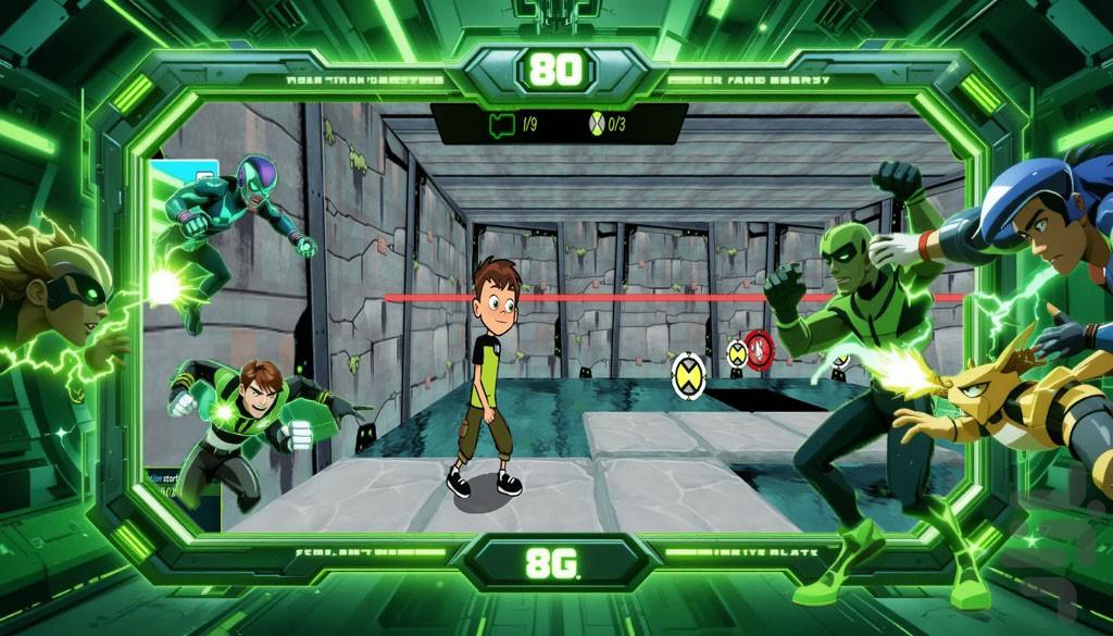 بازی بن تن - Gameplay image of android game