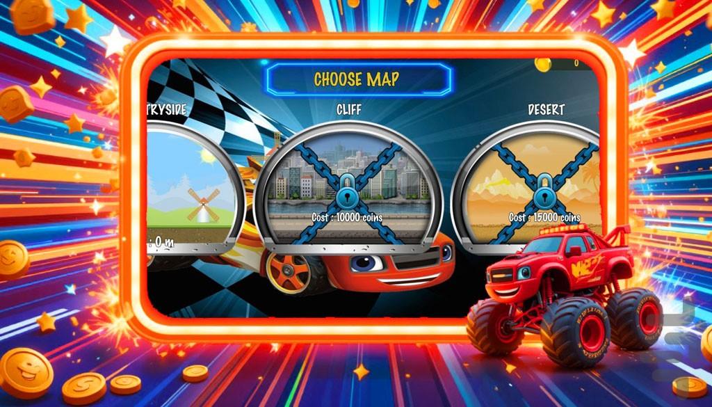 ماشین بازی کودکانه - Gameplay image of android game