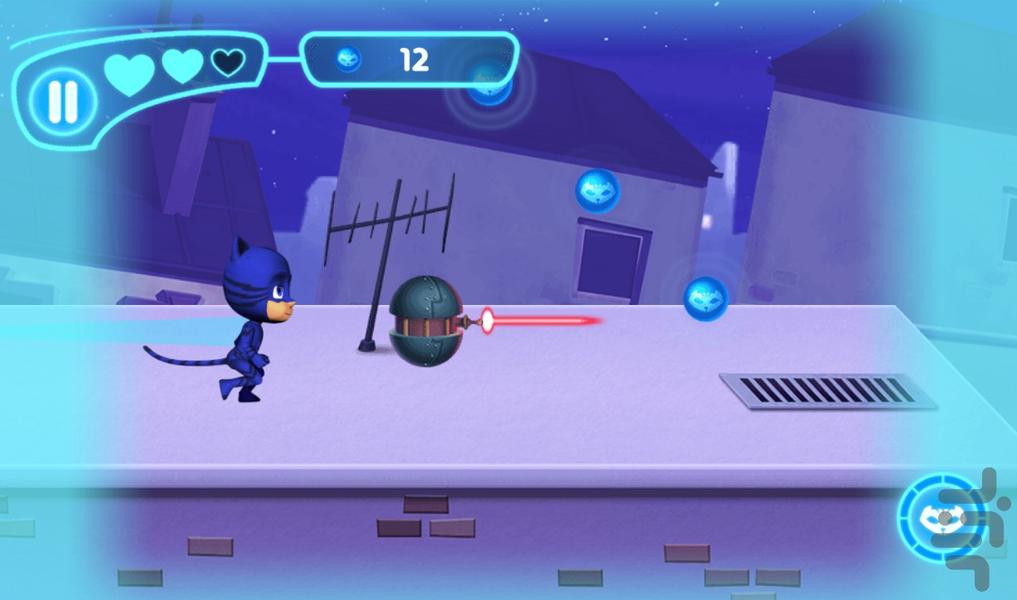 بازی گروه شب نقاب مرحله ای - Gameplay image of android game