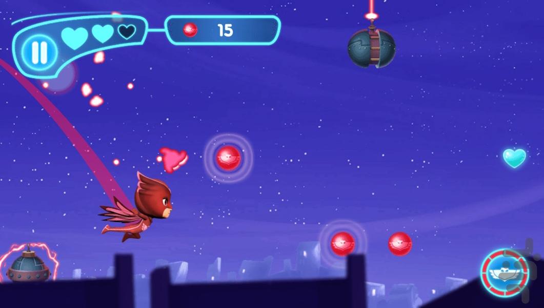 بازی گروه شب نقاب مرحله ای - Gameplay image of android game