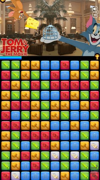 بازی جورچین موش و گربه - Gameplay image of android game