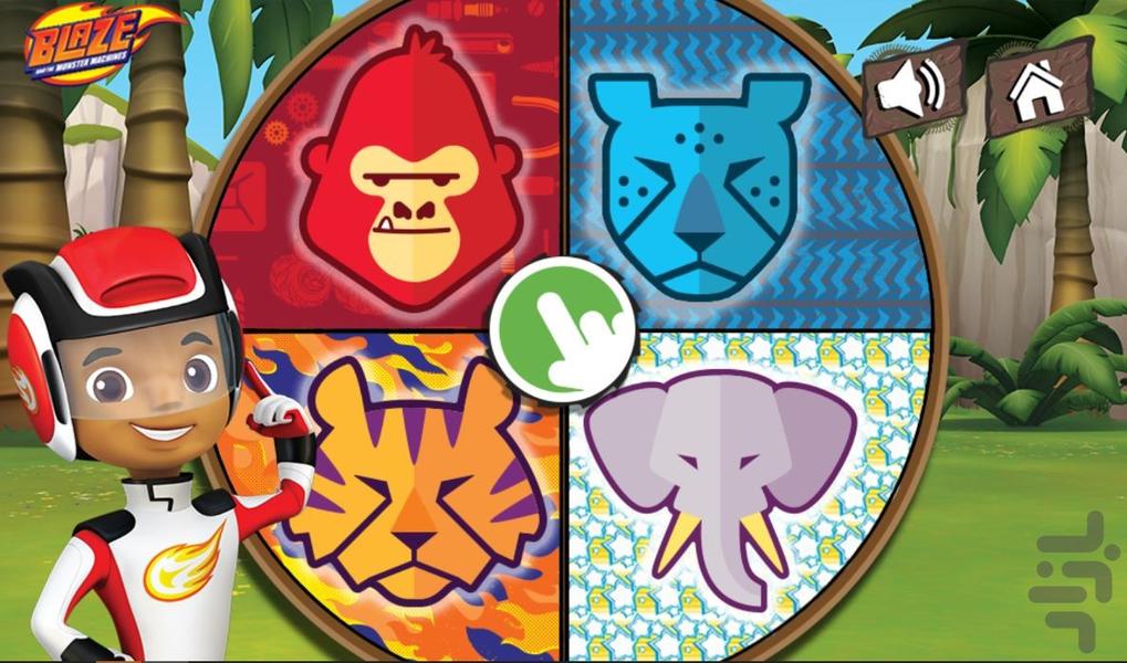 بازی حافظه ای بلیز و ماشین ها - Gameplay image of android game