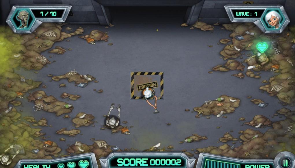 بازی هجوم زامبی ها - Gameplay image of android game