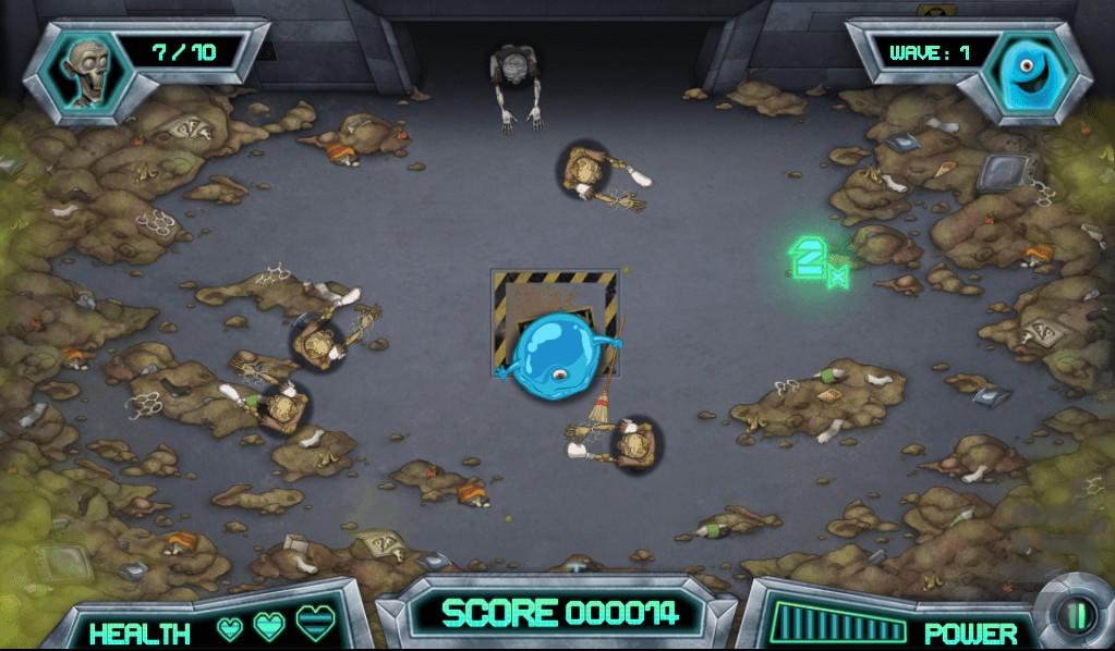 بازی هجوم زامبی ها - Gameplay image of android game