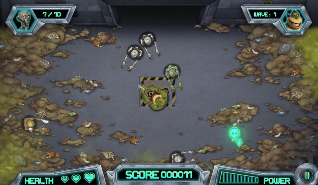 بازی هجوم زامبی ها - Gameplay image of android game
