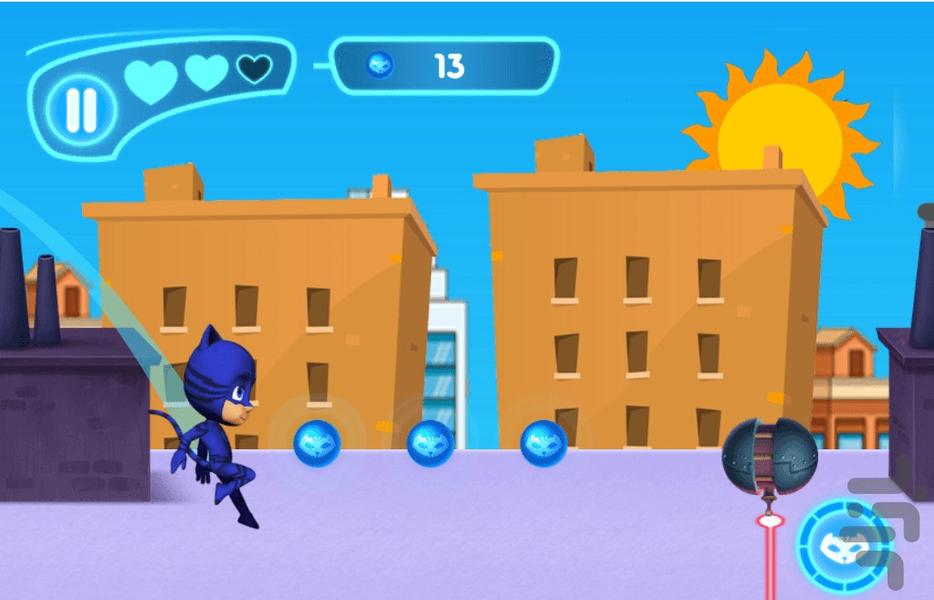 بازی گروه شب نقاب قهرمانان - Gameplay image of android game