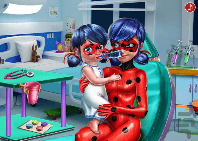 بازی دکتری دختر کفشدوزکی آمپول زنی - عکس بازی موبایلی اندروید