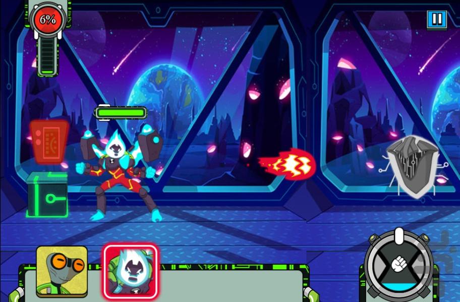 بازی بن تن - Gameplay image of android game