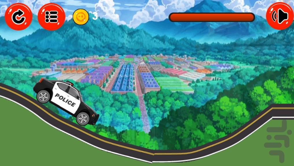 ماشین پلیس - عکس بازی موبایلی اندروید