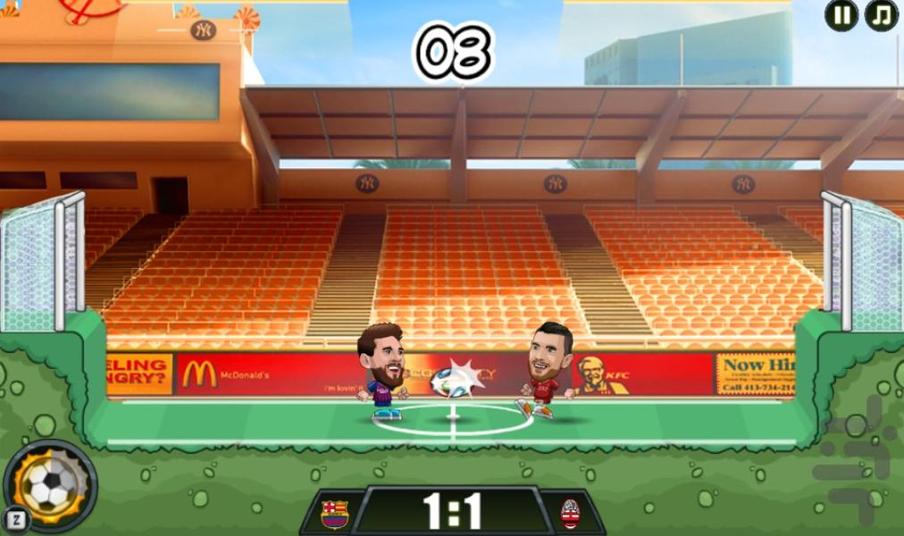 بازی فوتبال لیگ برتر - عکس بازی موبایلی اندروید