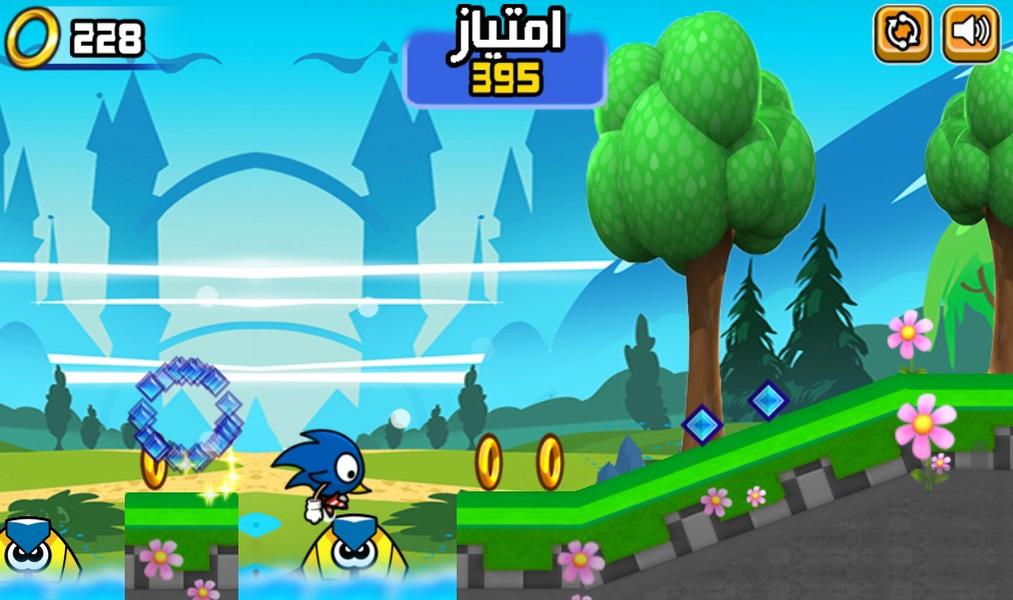 بازی سونیک - عکس بازی موبایلی اندروید