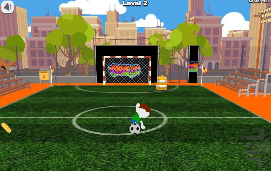 بازی فوتبال - Gameplay image of android game