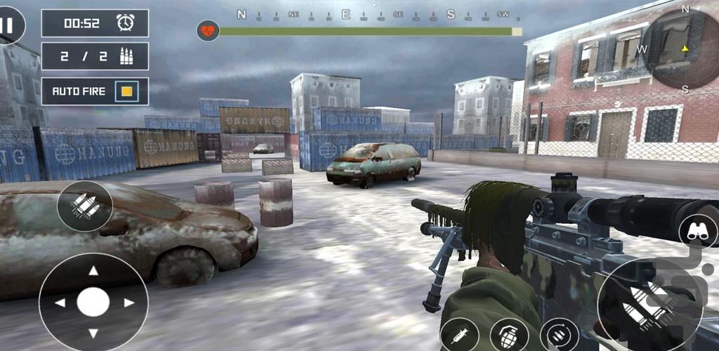 بازی تفنگی کانتر استریک - Gameplay image of android game