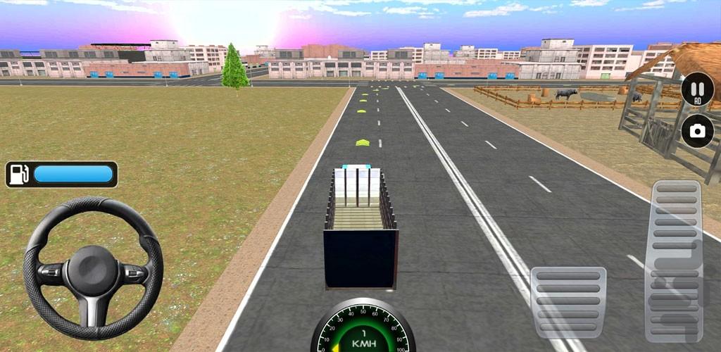 بازی ماشین انتقال حیوانات - Gameplay image of android game