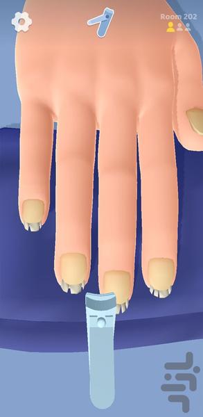 بازی کلینیک زیبایی پا - Gameplay image of android game