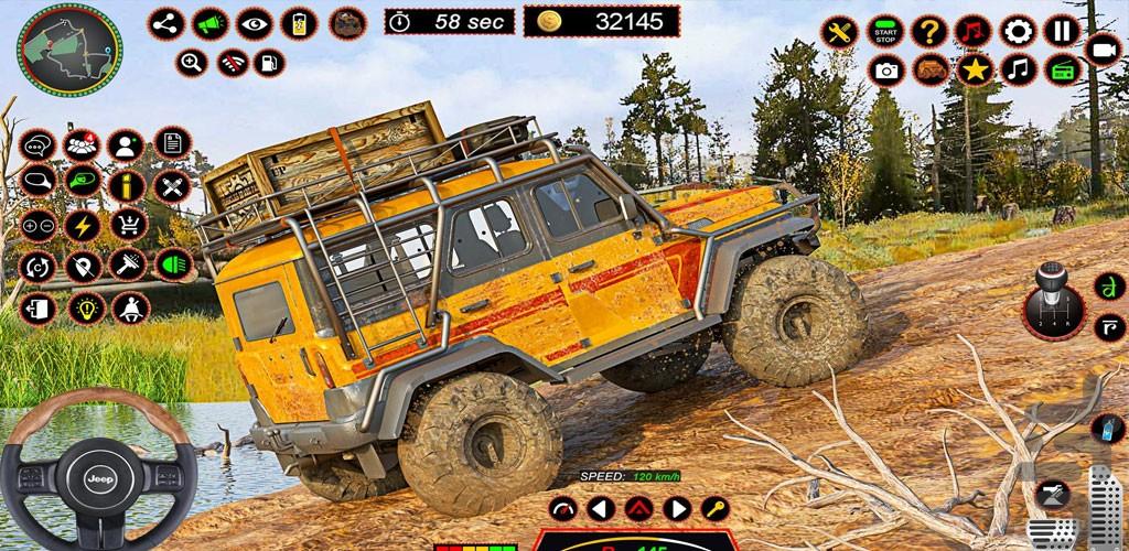 بازی جدید جیپ افرودی - Gameplay image of android game