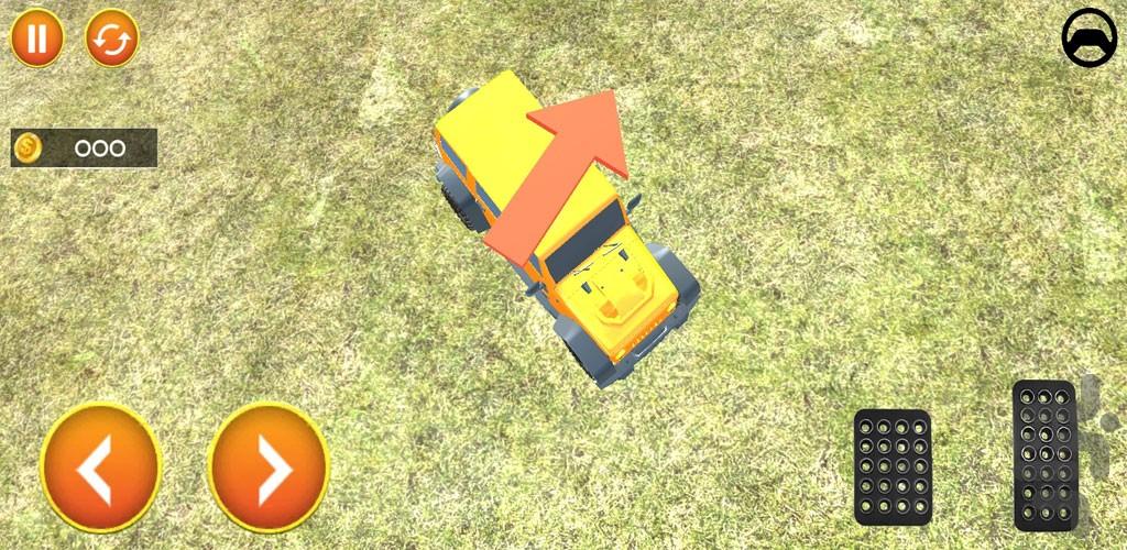 بازی جدید جیپ افرودی - Gameplay image of android game