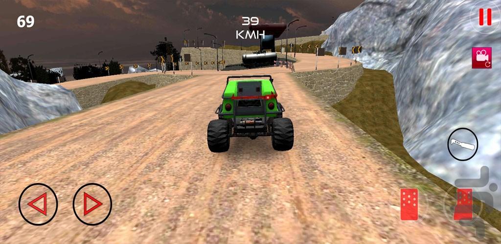 بازی جیپ افرودی - Gameplay image of android game